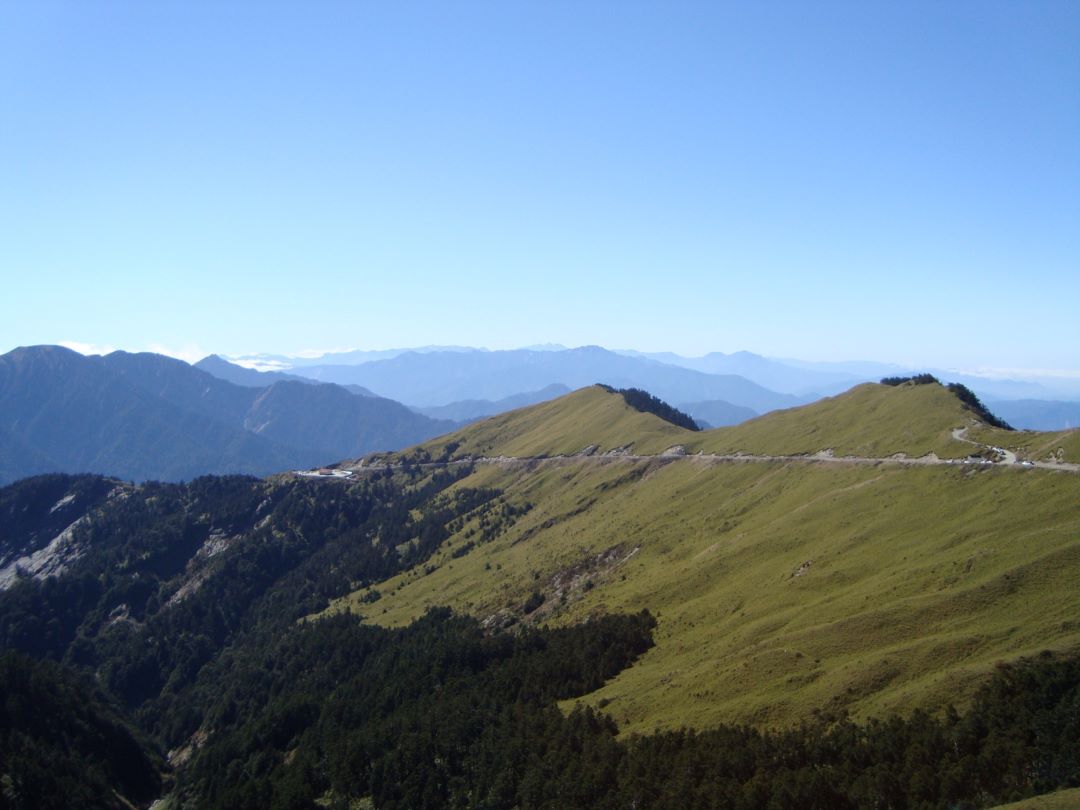感受合歡山清涼森活  翠綠景色晴朗高空專屬之夏季風彩