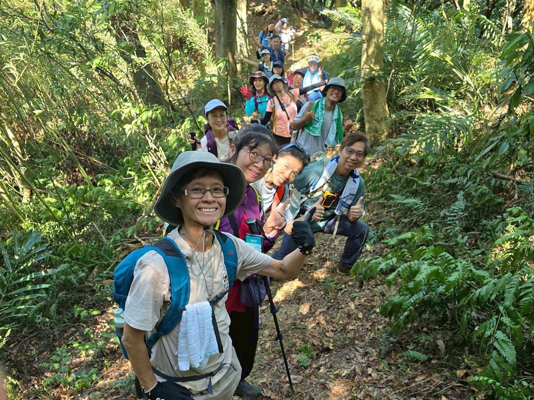 微笑山線輕旅行啟動  新北推「成福山祕境」「銀河洞觀瀑」兩大尋寶路線吸客