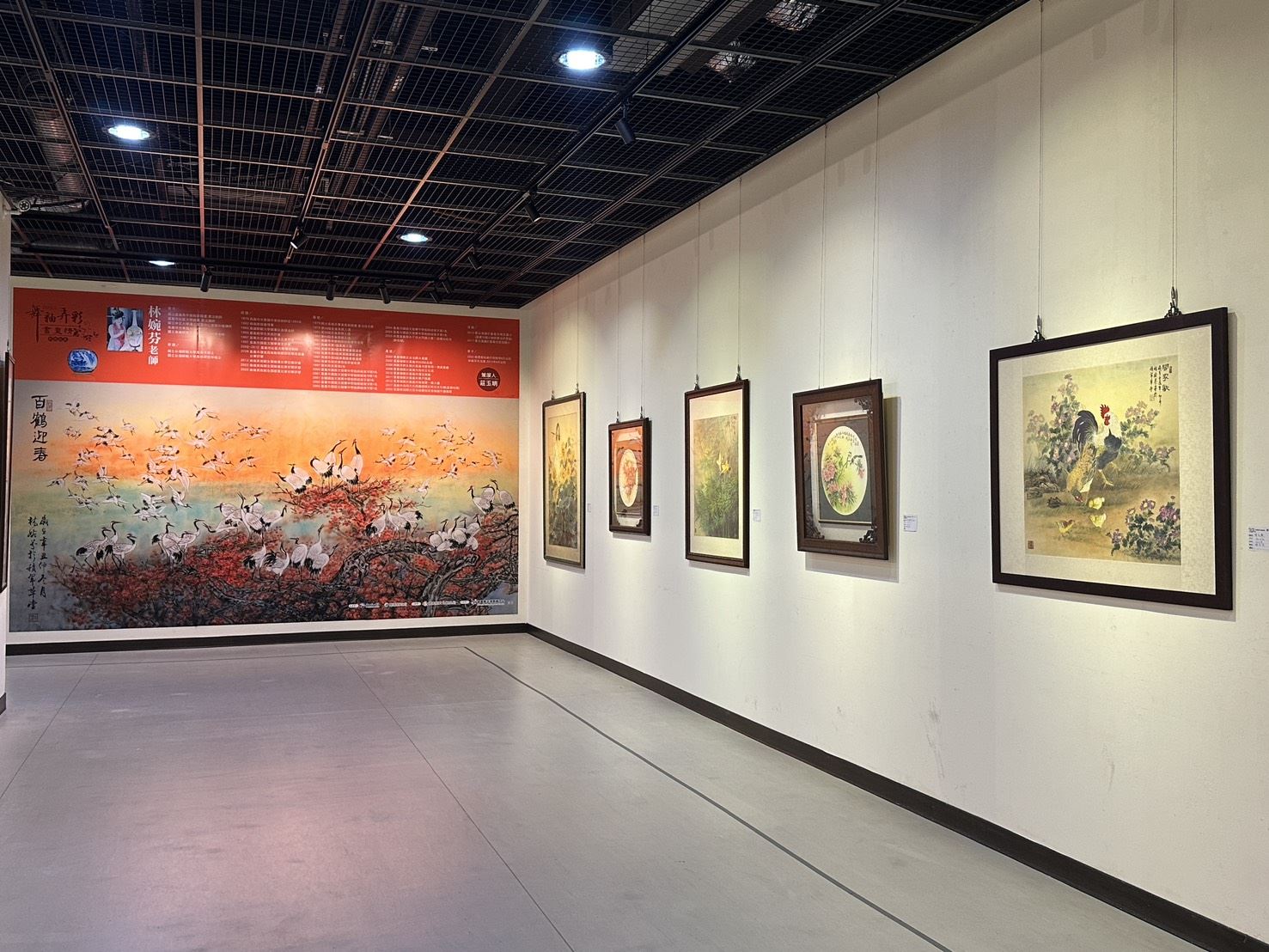 舞釉弄彩書畫情  梅嶺美術館林婉芬個展隆重登場